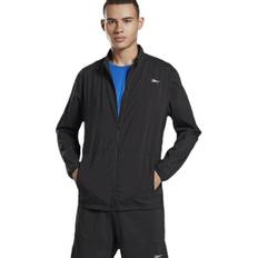 Reebok Uomo Giubbotti Reebok Woven Wind Jacket Black Male