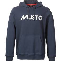 Musto Jumpers Musto Essentials Logo Hoodie - Navy