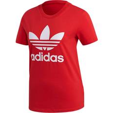 adidas Trefoil T-shirt Damer Kortærmet T-shirts Rød