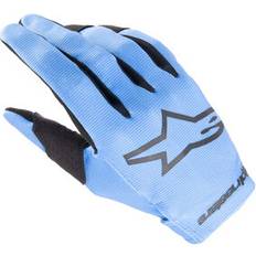 Adult Motorcycle Gloves Alpinestars Radar Motocross Gloves, black-blue, for Men Adult