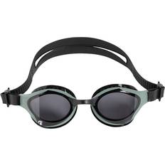 Arena Unisex Adult Air Bold Swipe Goggles, Smoke Dark-Olive Black
