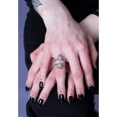 Wildcat Jewellery Silver Sun Tides Silver Ring Grau w/o