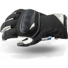 Halvarssons Oleby Waterproof Motorcycle Gloves - Black/Grey Unisex