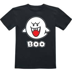 Super Mario T-shirt av Nintendo Barn Boo svart