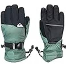 Silver Mittens Quiksilver Mission Kids Gloves Spray - Camo Laurel Wreath