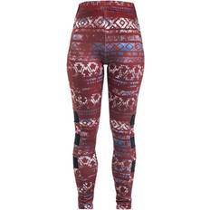 Røde Tights RED by EMP Leggings Leggings med Aztec print til Damer rød