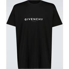 Givenchy Oversize T-Shirt aus Baumwolle Schwarz