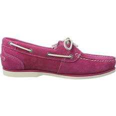 Timberland Purple Shoes Timberland Classic Boat Purple Womens Shoes Leather archived