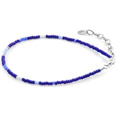 Blue Blue Layla Silver and Miyoko Glass Bracelet