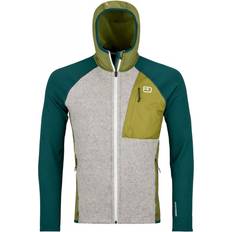 Ortovox Oberbekleidung Ortovox Herren Unterjacke FLEECE GP CLASSIC KNIT HOODY Grün