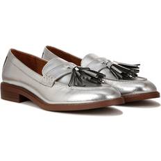 Damen - Silbrig Loafers Franco Sarto Damen Carolyn Low Slipper, Silberfarben metallisch