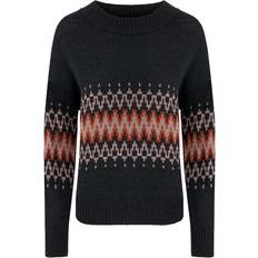 Sherpa Tröjor Sherpa Devaki Eco Crew Ullpullover - Svart