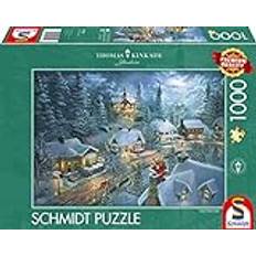 Schmidt Spiele Thomas Kinkade Julmotiv 57529