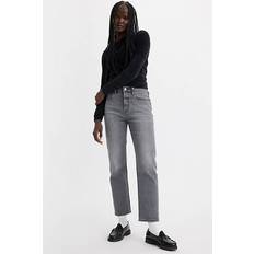 Levi's 501 Crop Jeans Grey