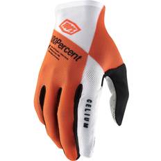 100% Unisex Handsker 100% Celium Gloves, Fluorescent Orange/White