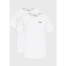 Fila Dame T-shirts Fila Classic Organic Cotton Tee Bundle - White