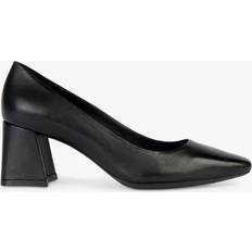 Pelle Tacchi e Décolleté Geox Scarpe Giselda Donna Nero