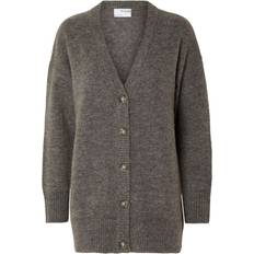 Merino Wool Cardigans Selected Long Cardigan