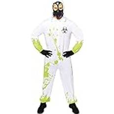 Amscan 9911981 vuxna halloween hazmat kostym herr maskeraddräkt