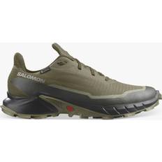 Salomon Laufschuhe Salomon Herren Trailrunningschuhe SHOES ALPHACROSS GTX OlvNig/Black/Dlic Grün