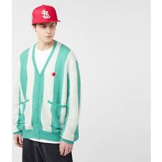 Blanco - Hombre Cárdigans ICECREAM Striped Knitted Cardigan - Teal Male