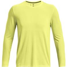 Herre - Polyester Overdeler Under Armour Seamless Stride Longsleeve Gul