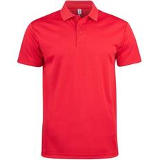 Slit - Unisex Tops Clique Basic Active Polo Shirt Red