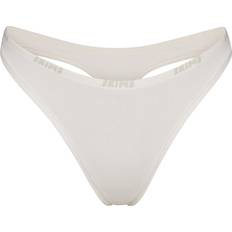 Skiing - White Knickers SKIMS Dipped Thong - White