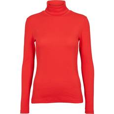 Basic Apparel Tøj Basic Apparel Ludmilla High-neck, High Risk Red