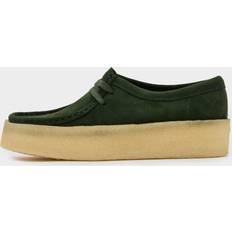 Damen - Grün Mokassins Clarks Originals Wallabee Cup Women's, Green