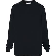 Knowledge Cotton Apparel Pulls Knowledge Cotton Apparel Merino Knit Crew Neck Total Eclipse - Navy