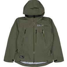 Polo Ralph Lauren Gråa Ytterkläder Polo Ralph Lauren Water-Repellent Hooded Jacket Fossil Green