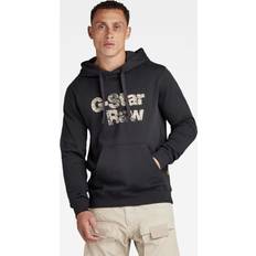 G-Star Herre Gensere G-Star Painted Graphic Hoodie Black Men