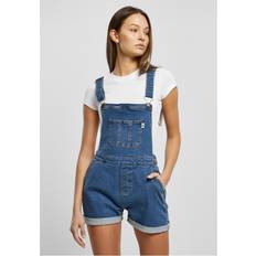 Dam - Vita Jumpsuits & Overaller Urban Classics Dam Organic Short Dungaree, Offwhite Raw