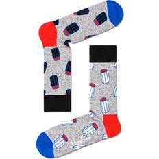 Abbigliamento Happy Socks Salt N Pepper Sock - White/Red/Blue/Black