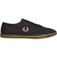 Fred Perry B7259 157 Kingston Twill Black Trainers