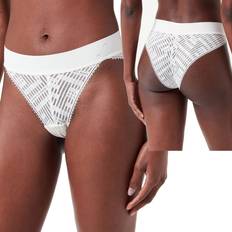 Sportswear Garment - White Knickers Sloggi Hipster Jaune Seven Unterwäsche für Frauen