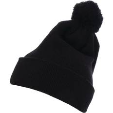 Flexfit Uomo Berretti Flexfit Urban Classics Black Bobble Hat One