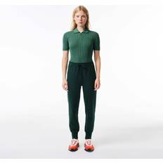 Lacoste Mujer Pantalones Lacoste Pantalón Largo Logo Verde Abeto Mujer - Green