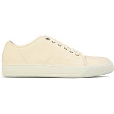 Lanvin Man Sneakers Lanvin Sneakers Met Matte Neus - Crème