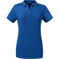 Multicoloured - Women Polo Shirts Russell Tailored Stretch Polo Royal