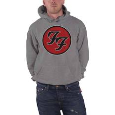 Retro Fighters FF Band Logo Hoodie Grey