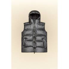 Rains Unisex Vests Rains Alta Puffer Vest Metallic Grey