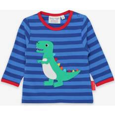 0-1M T-shirts Toby Tiger Organic Happy Green T-REX Applique T-Shirt 12-18m 86cm