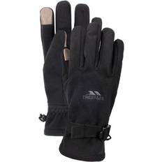 Acrylic Gloves Trespass Contact Touch Screen Winter Gloves Black