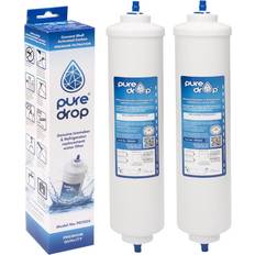 White Goods Accessories Aqualogis 2x PureDrop Fridge Water Filters For Samsung LG DAEWOO American Fridges