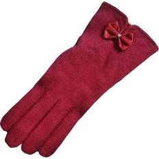 Eastern Counties Leather Geri Wool-blend Gloves Wine One