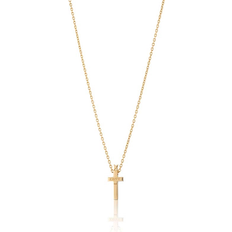Carolina Gynning Cross Faith Halsband Guld