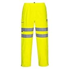 Yellow Trousers Portwest PWR Hi Vis Extreme Trousers Yellow 31"