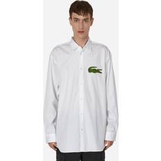 Comme des Garçons Lacoste Oversized Shirt White